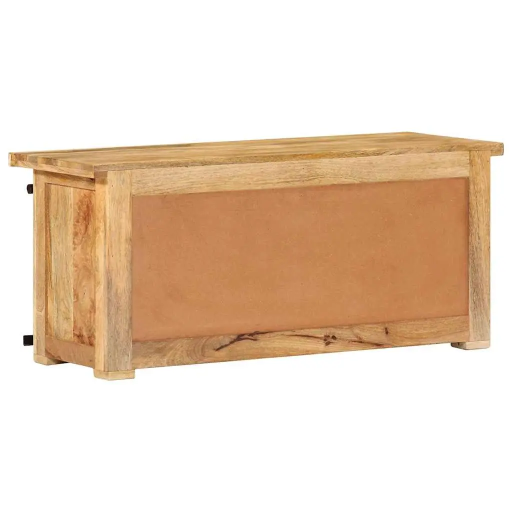 Rustic Vintage TV Cabinet with Solid Mango Wood