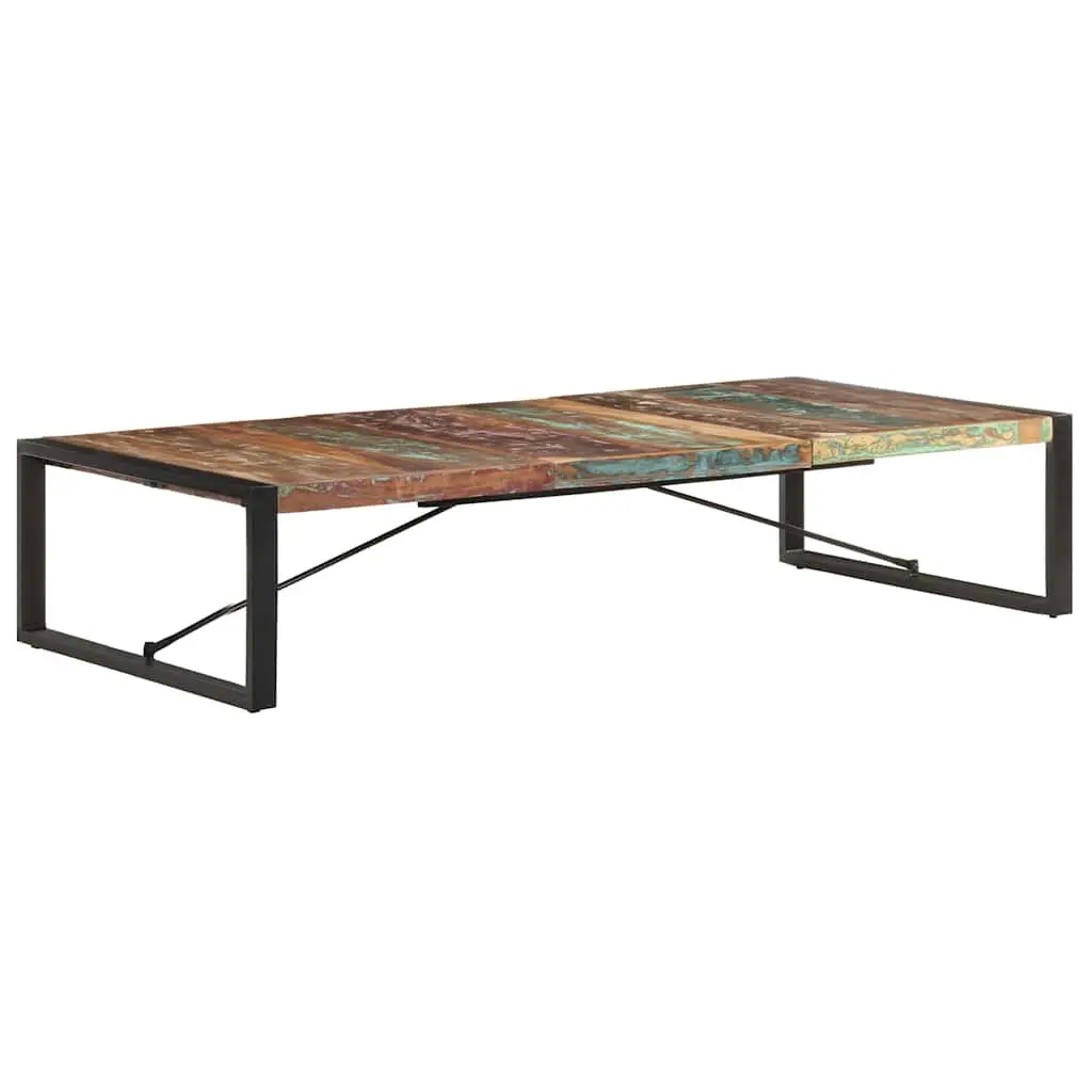 Coffee Table Industrial Style 180x90x40 cm Solid Reclaimed Wood
