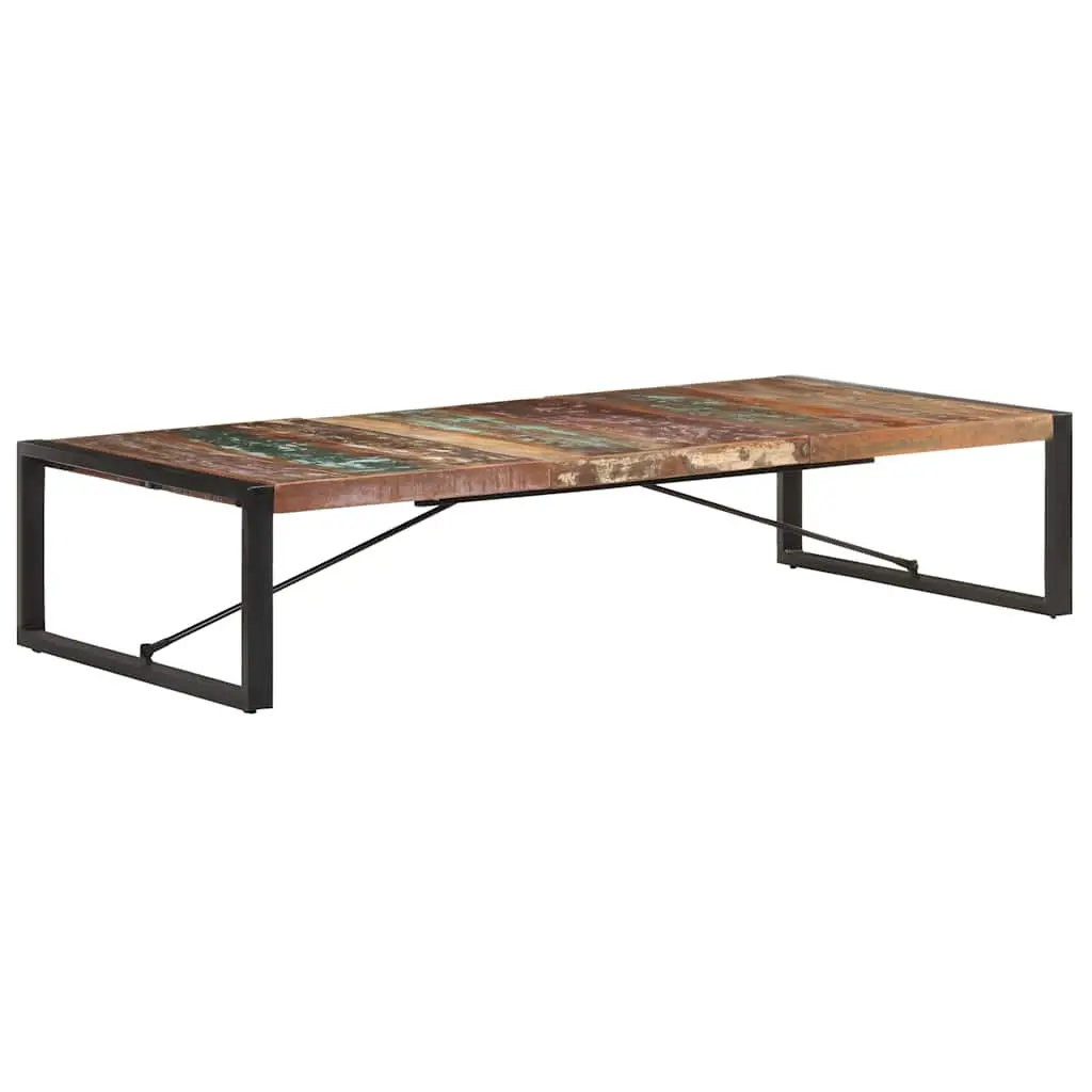 Coffee Table Industrial Style 180x90x40 cm Solid Reclaimed Wood