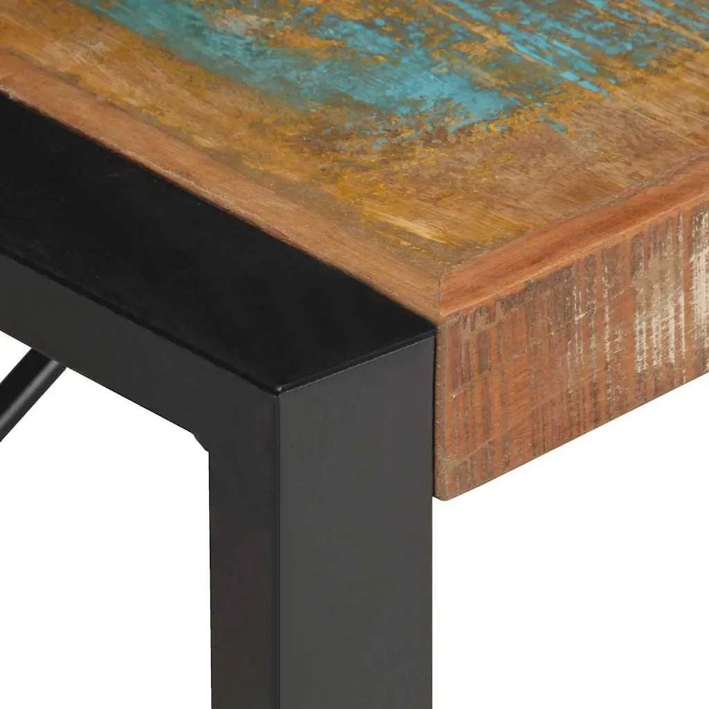 Coffee Table Industrial Style 180x90x40 cm Solid Reclaimed Wood