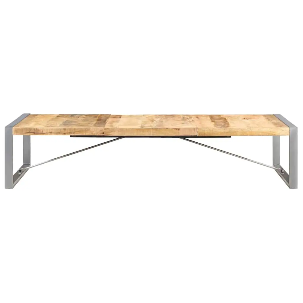 Coffee Table 180x90x40 cm Industrial Style Living Room Accent Wooden Furniture