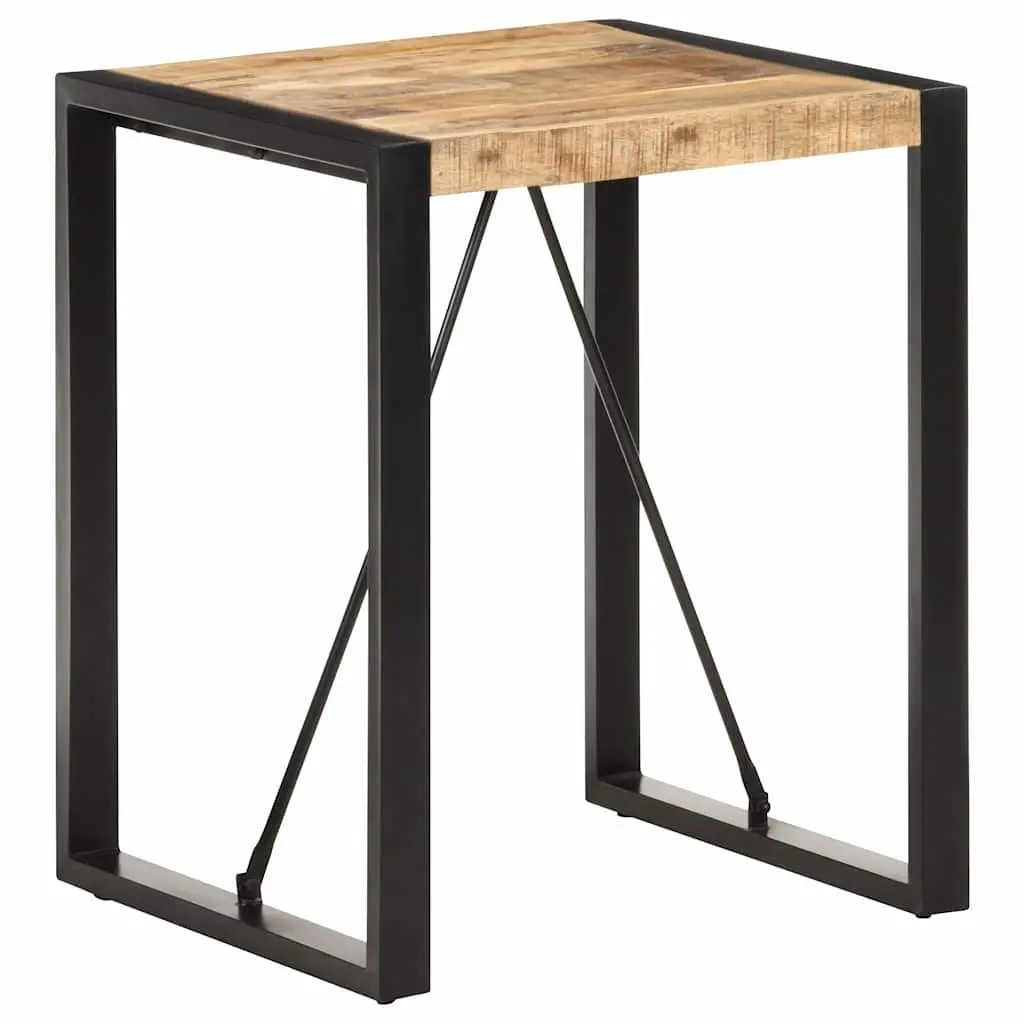 Solid Mango Wood Dining Table 60x60x75 cm