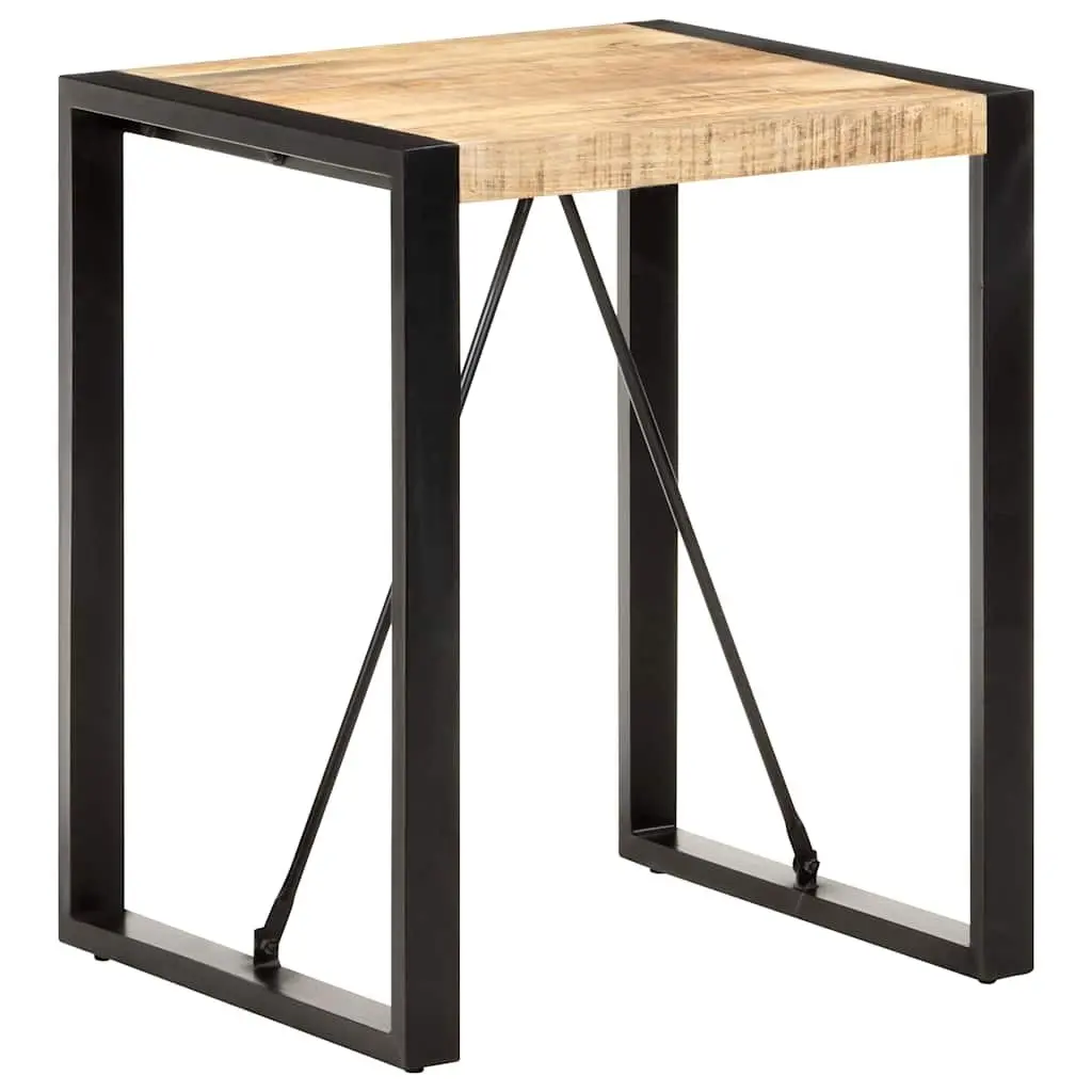 Solid Mango Wood Dining Table 60x60x75 cm