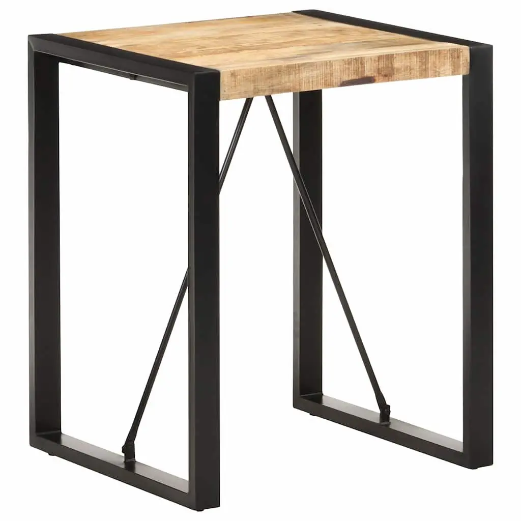 Solid Mango Wood Dining Table 60x60x75 cm