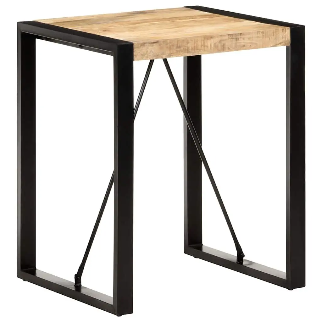 Solid Mango Wood Dining Table 60x60x75 cm