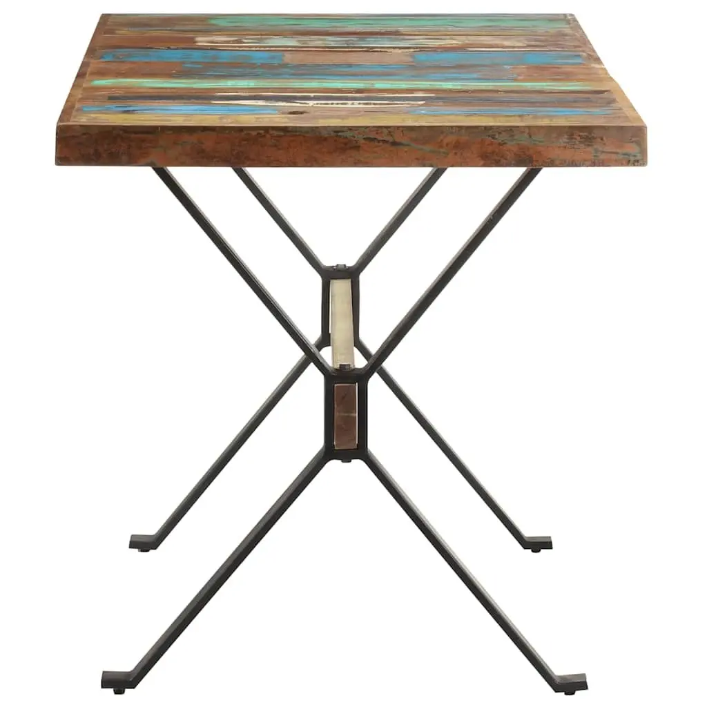 Solid Reclaimed Wood Dining Table 140x70x76 cm