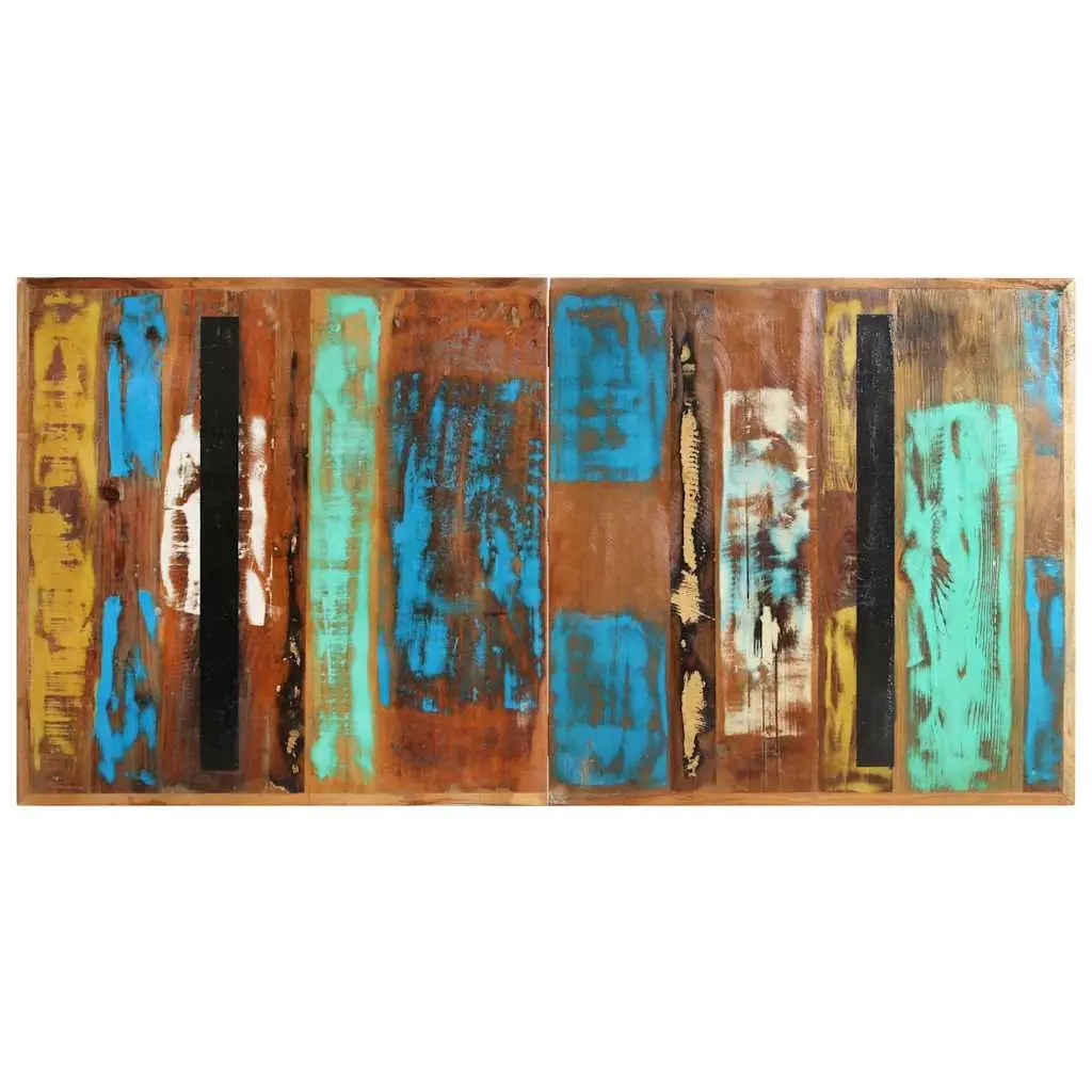 Solid Reclaimed Wood Dining Table 140x70x76 cm