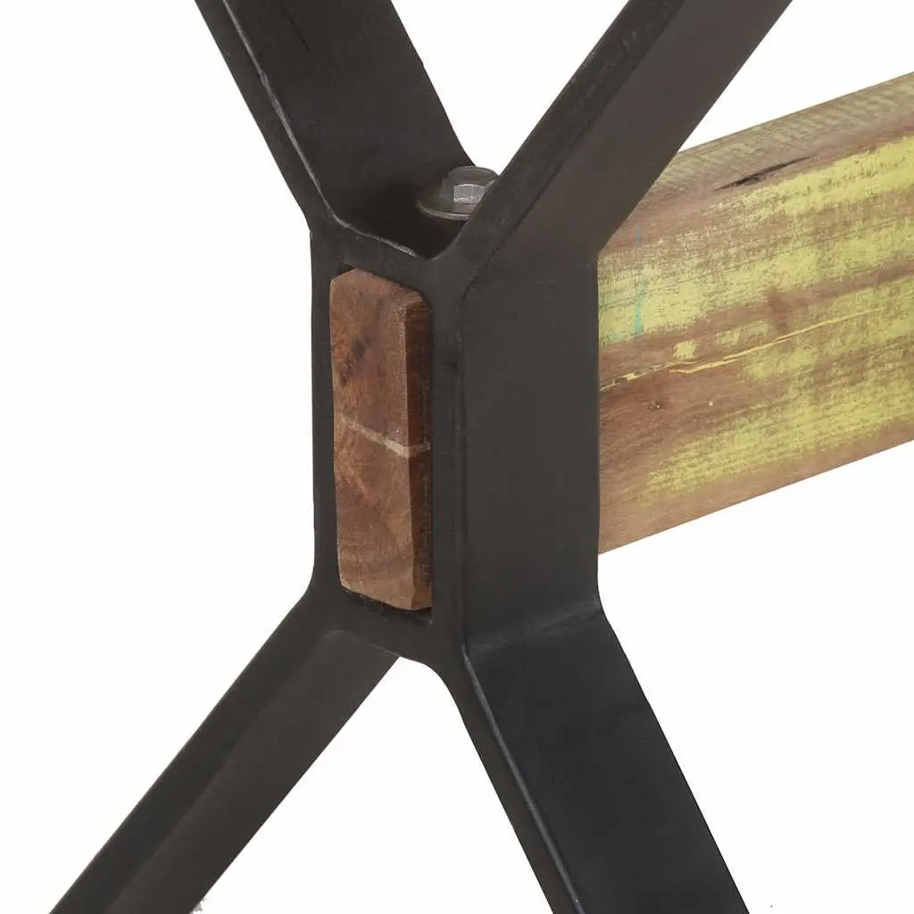 Solid Reclaimed Wood Dining Table 140x70x76 cm
