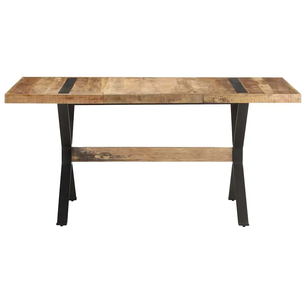 Dining Table Industrial Style 160x80x76 cm Wooden