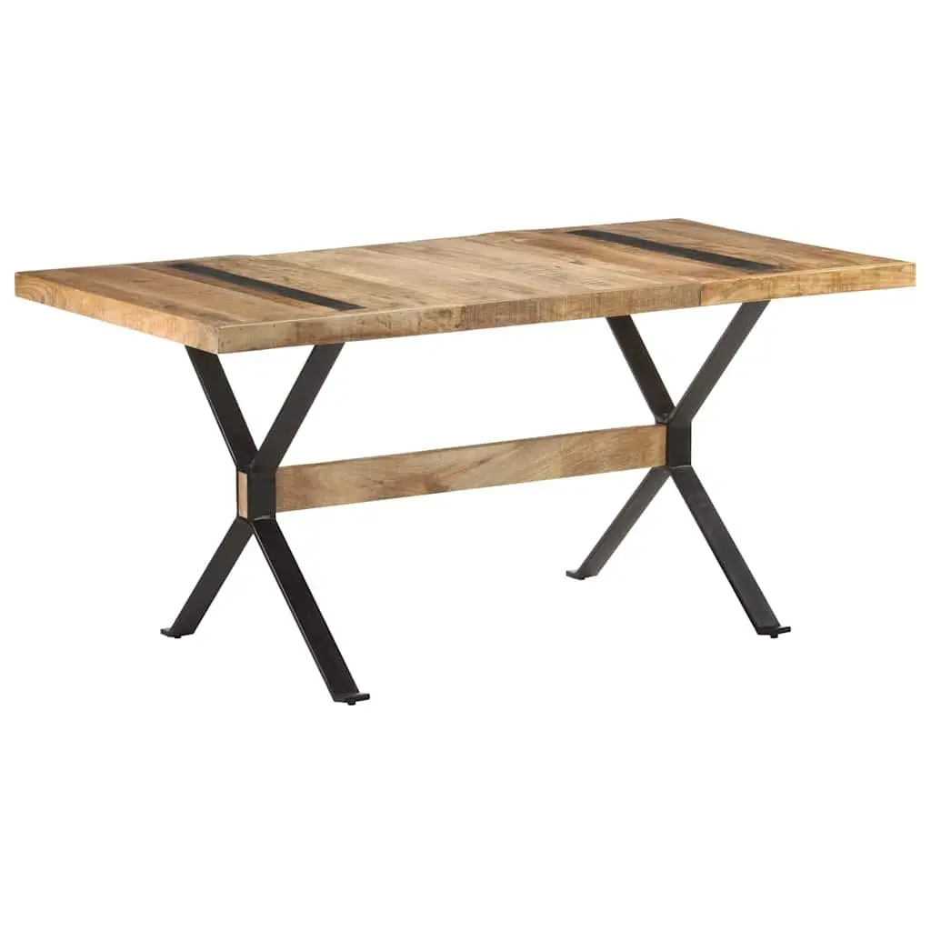 Dining Table Industrial Style 160x80x76 cm Wooden