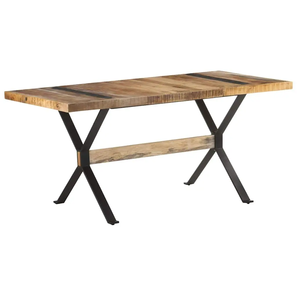 Dining Table Industrial Style 160x80x76 cm Wooden