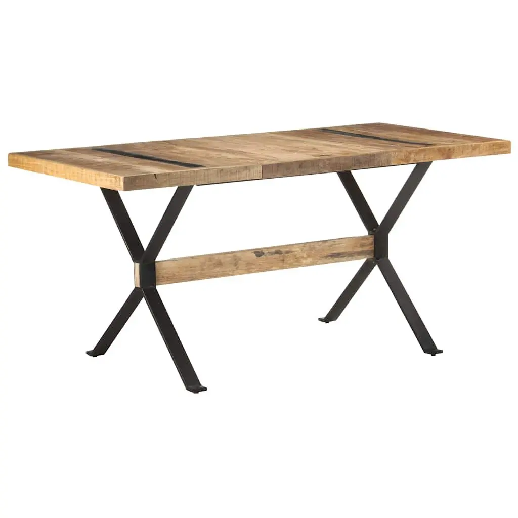 Dining Table Industrial Style 160x80x76 cm Wooden
