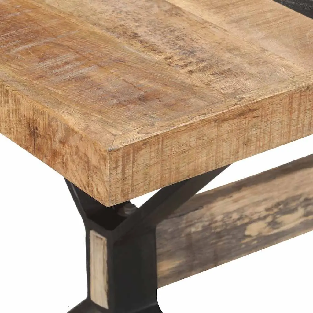 Dining Table Industrial Style 160x80x76 cm Wooden