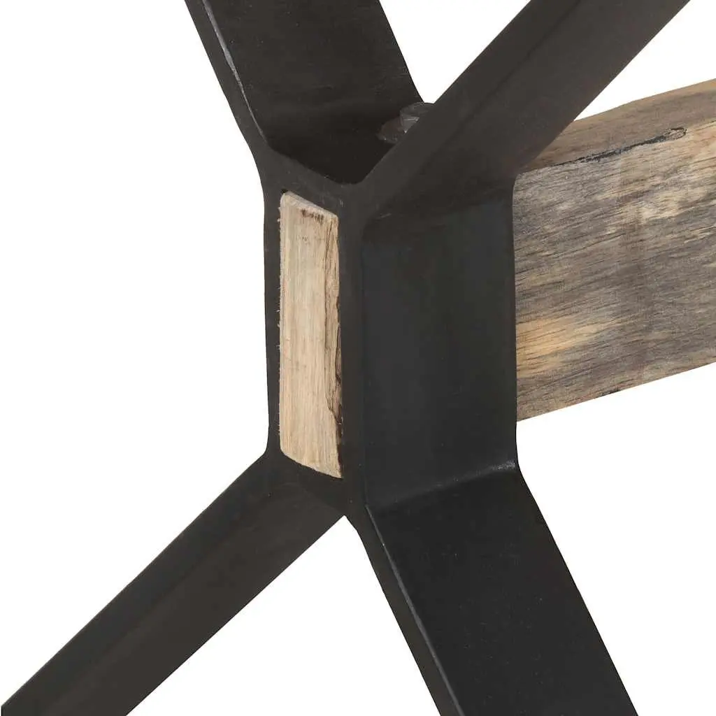 Dining Table Industrial Style 160x80x76 cm Wooden