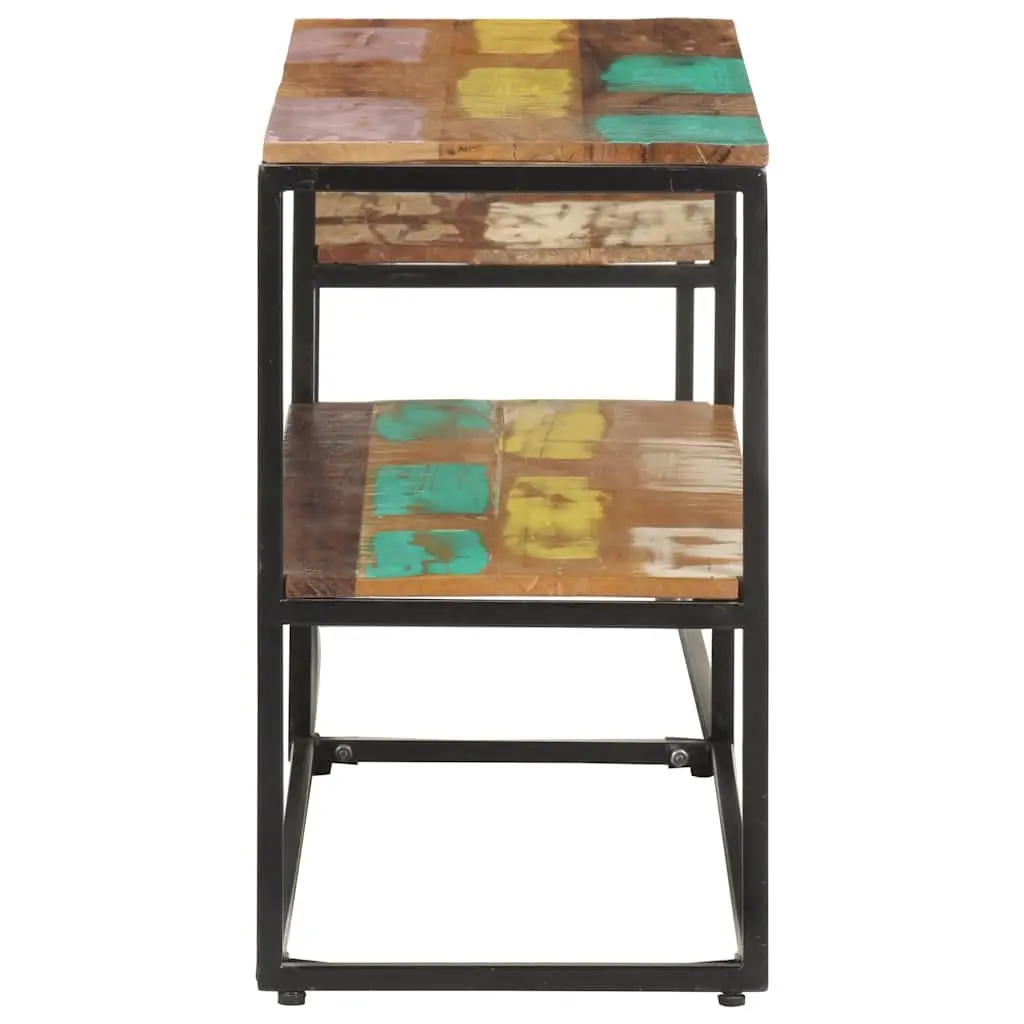 Industrial Style TV Cabinet 180x30x50 cm Solid Wood