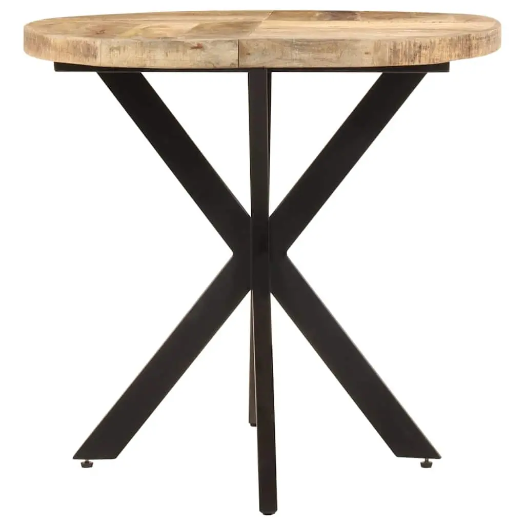 Solid Mango Wood Dining Table Brown 140x80x75 cm