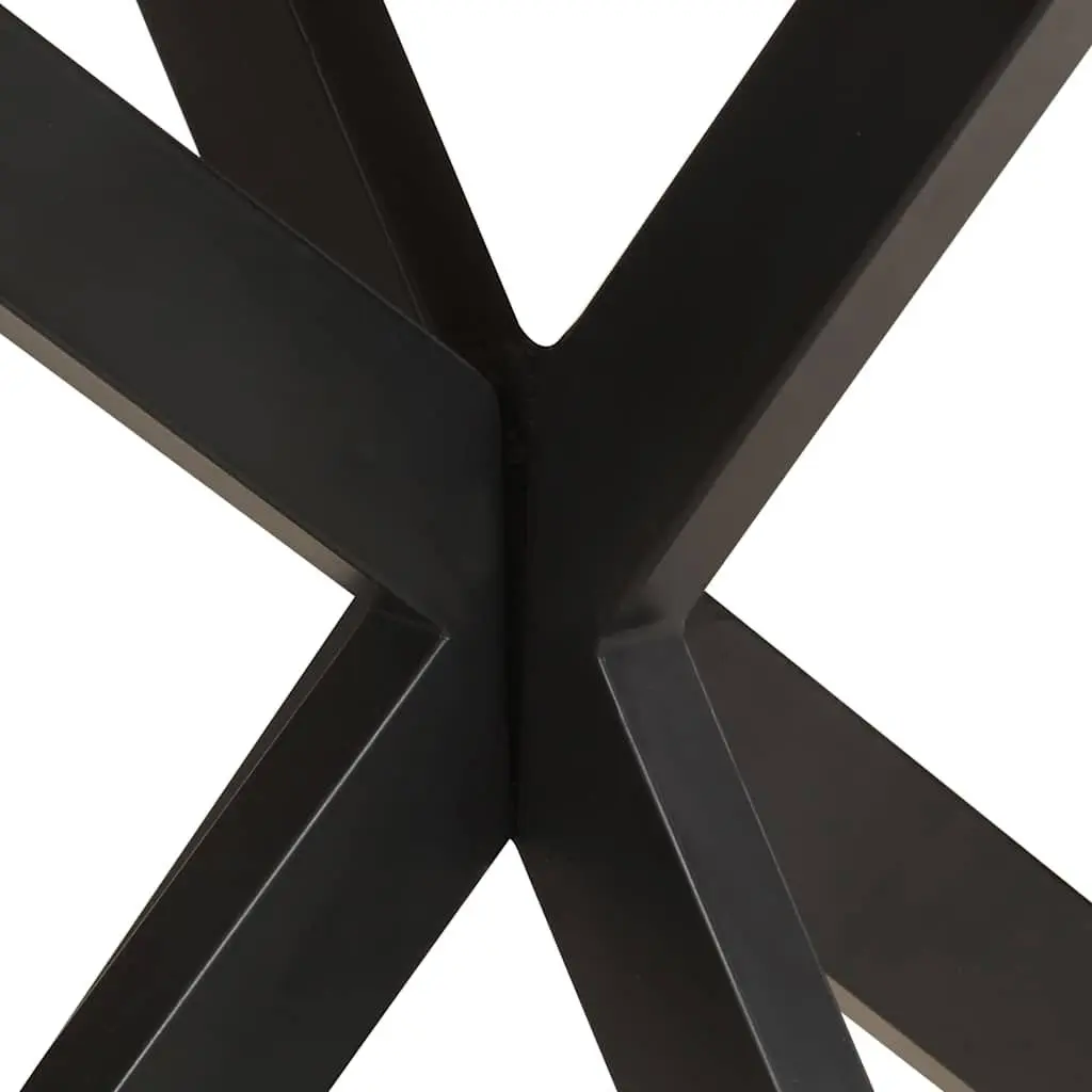Solid Mango Wood Dining Table Brown 140x80x75 cm