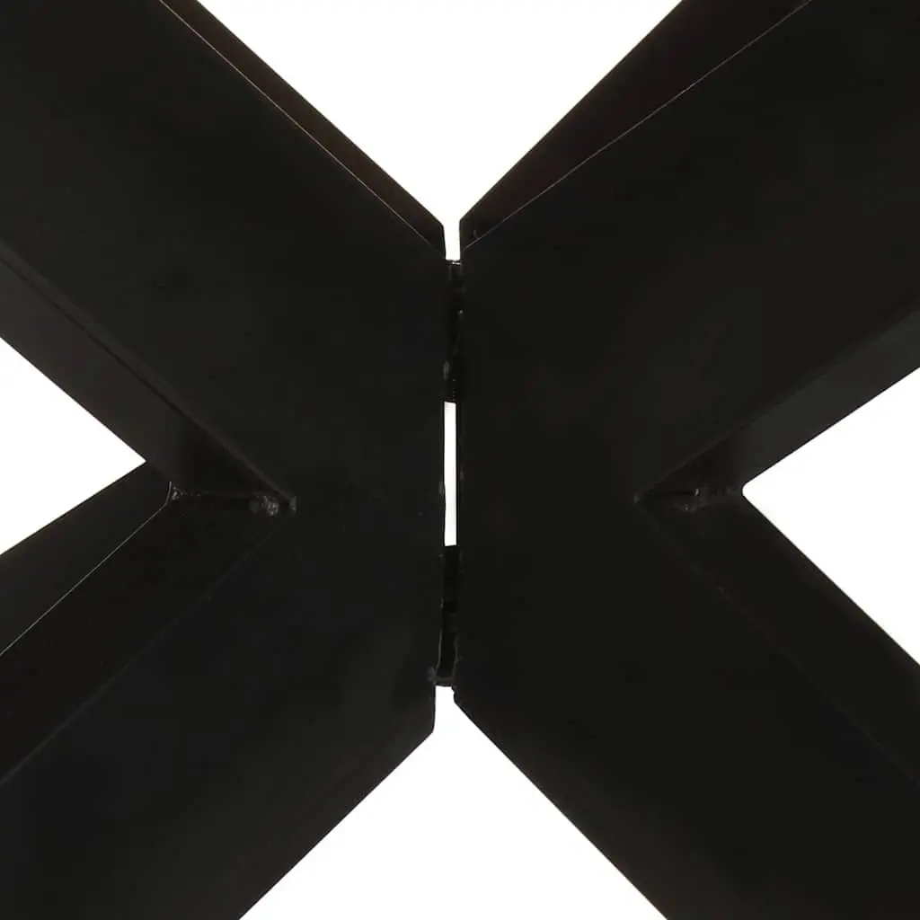 Round Dining Table Brown 175cm Rough Mango Wood