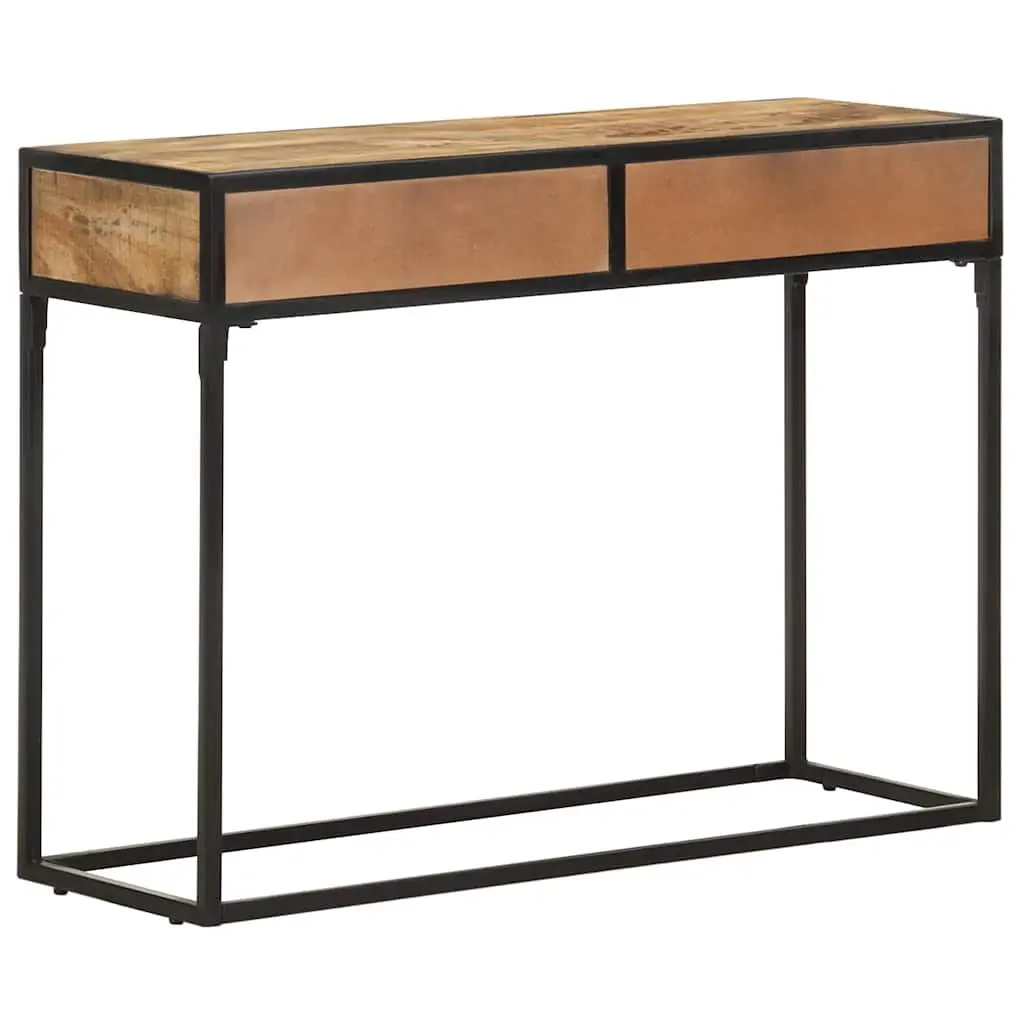 Console Table 100x35x75 cm End Table with Drawers Industrial Design Living Room