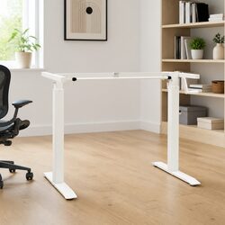 Ergonomic Manual Height Adjustable Standing Desk Frame