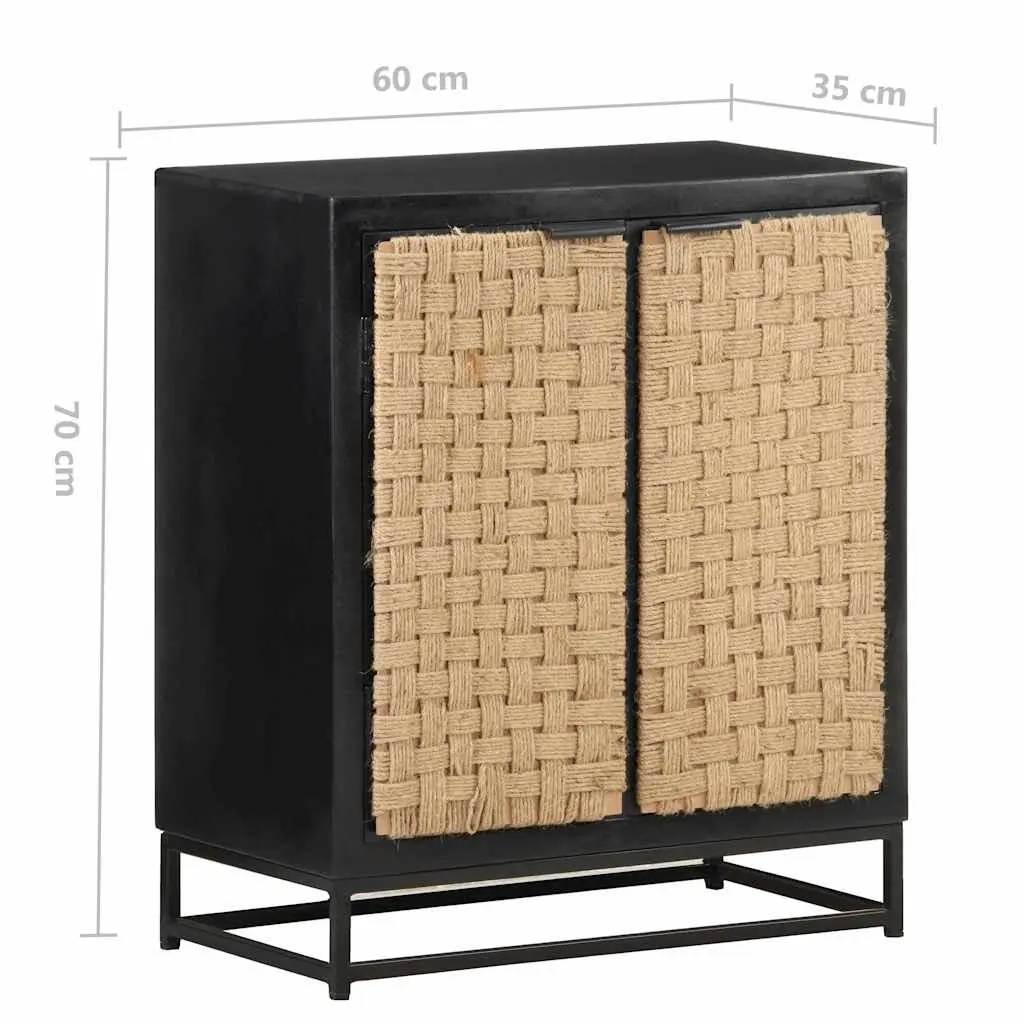 Industrial Style Solid Mango Wood Sideboard