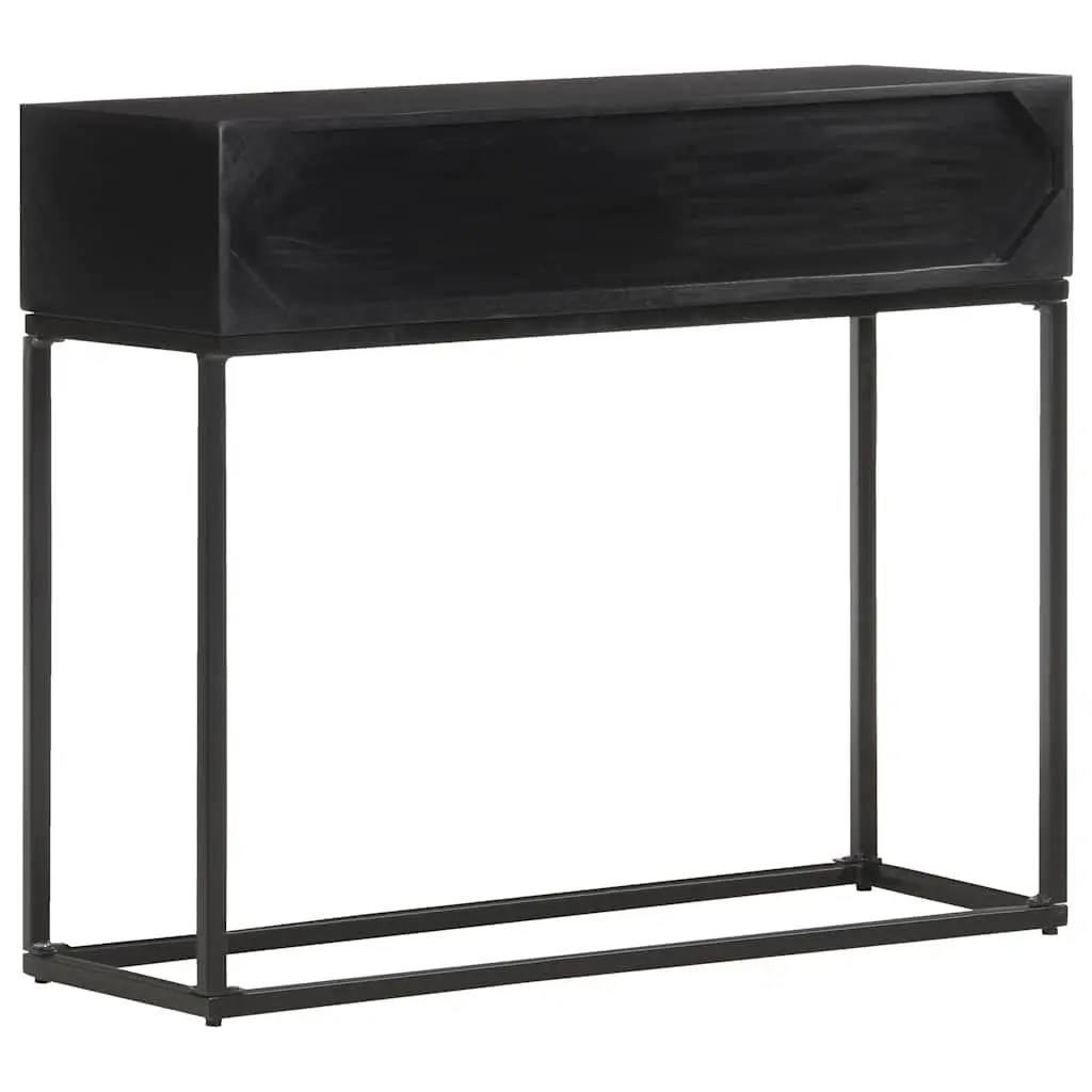 Solid Mango Wood Console Table with Drawers