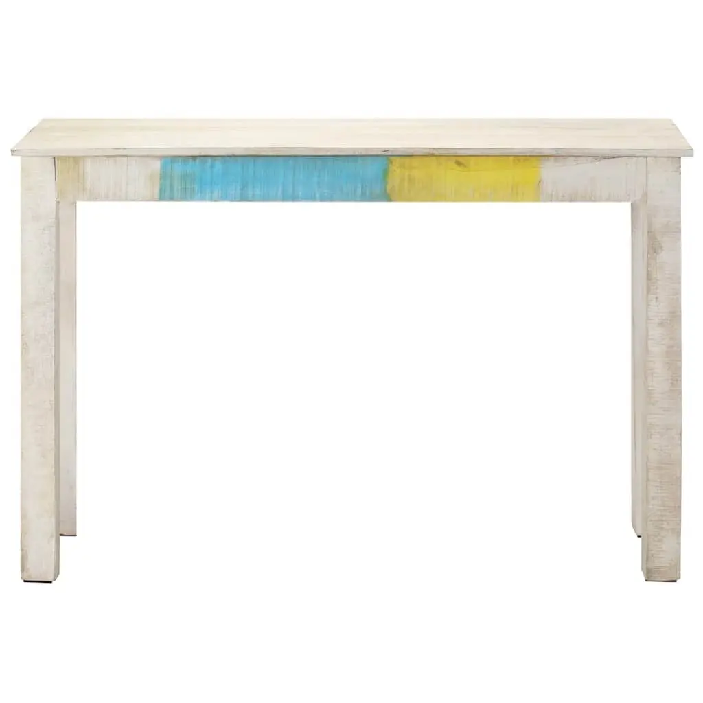 Console Table White 115x35x77cm End Table Wooden Hall Accent Furniture