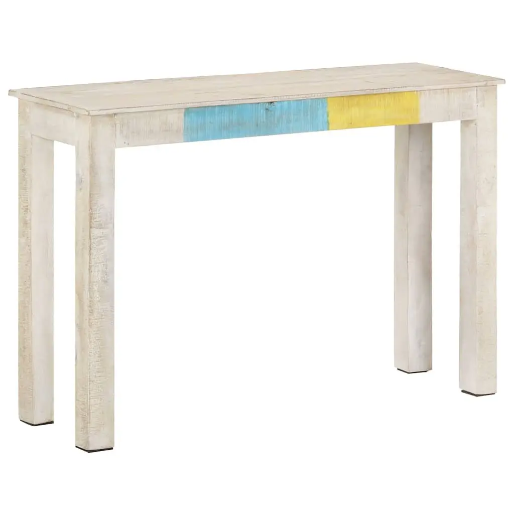 Console Table White 115x35x77cm End Table Wooden Hall Accent Furniture