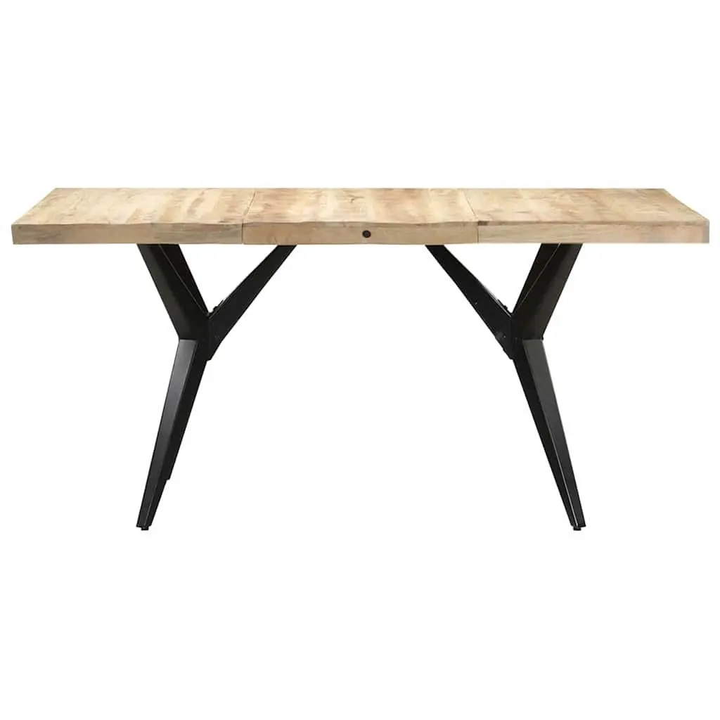 Dining Table Brown 180x90x76 cm Mango Wood