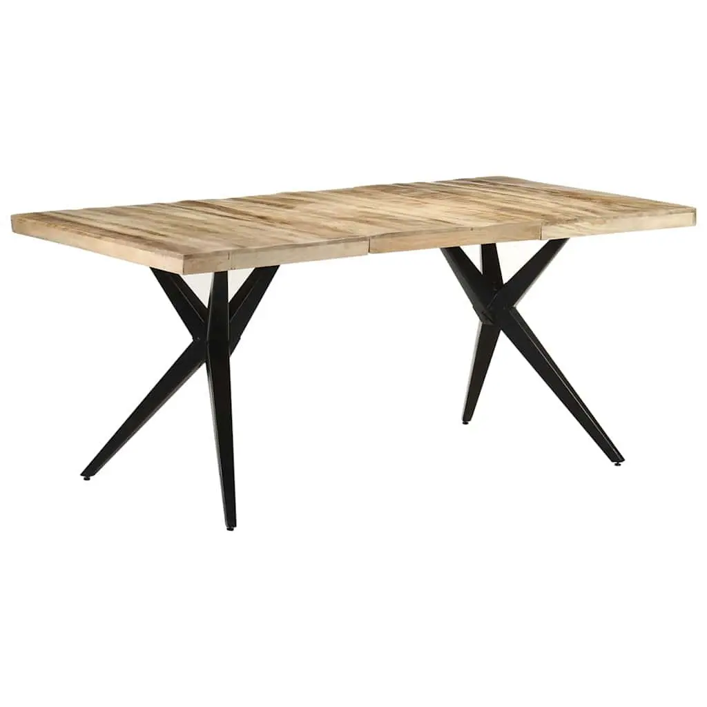 Dining Table Brown 180x90x76 cm Mango Wood