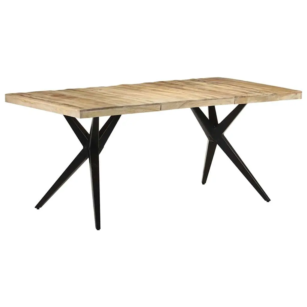 Dining Table Brown 180x90x76 cm Mango Wood