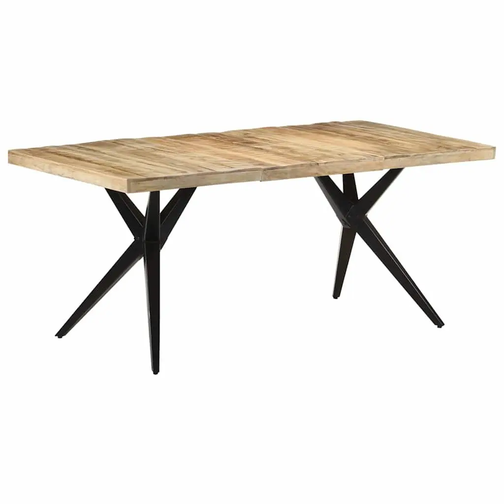 Dining Table Brown 180x90x76 cm Mango Wood