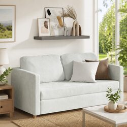 Grey Floating Wall Shelf for Living Space Display