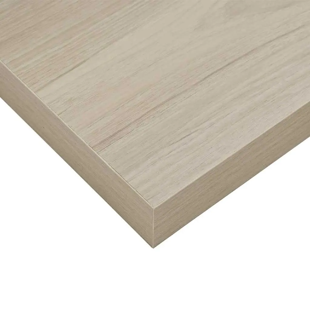 Floating Wall Shelf Brown Honeycomb MDF Metal Frame 80 x 23.5 x 3.8 cm
