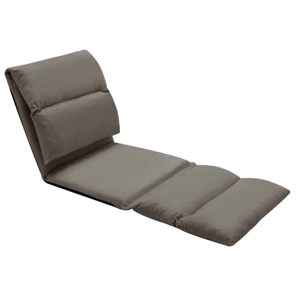 Microfibre Folding Floor Chair Lounger