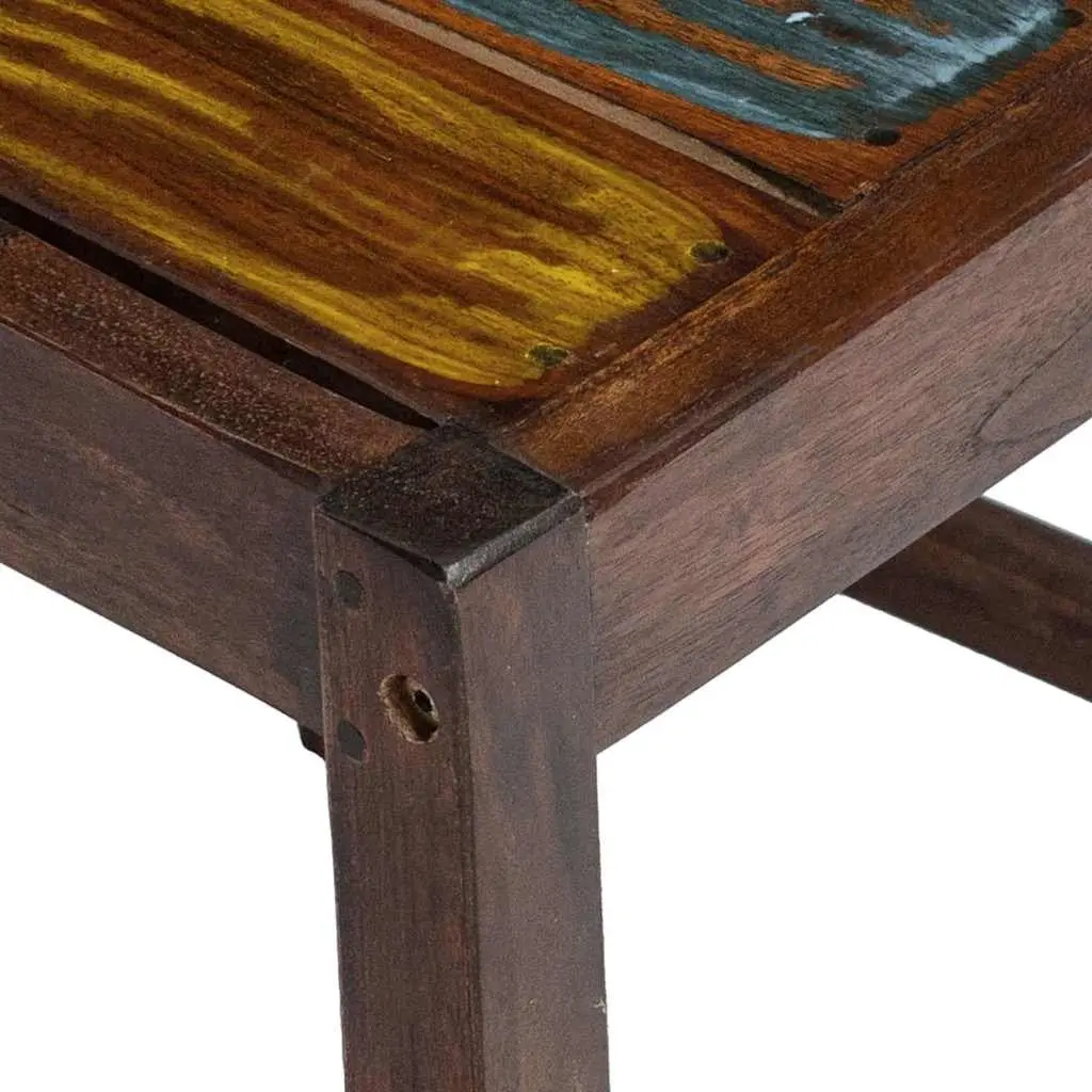 Vintage-Style Dining Chairs 2 pcs Handmade Reclaimed Wood