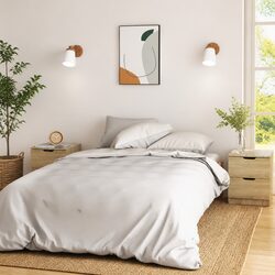 Warm Brown Bedside Cabinets for Cozy Bedrooms