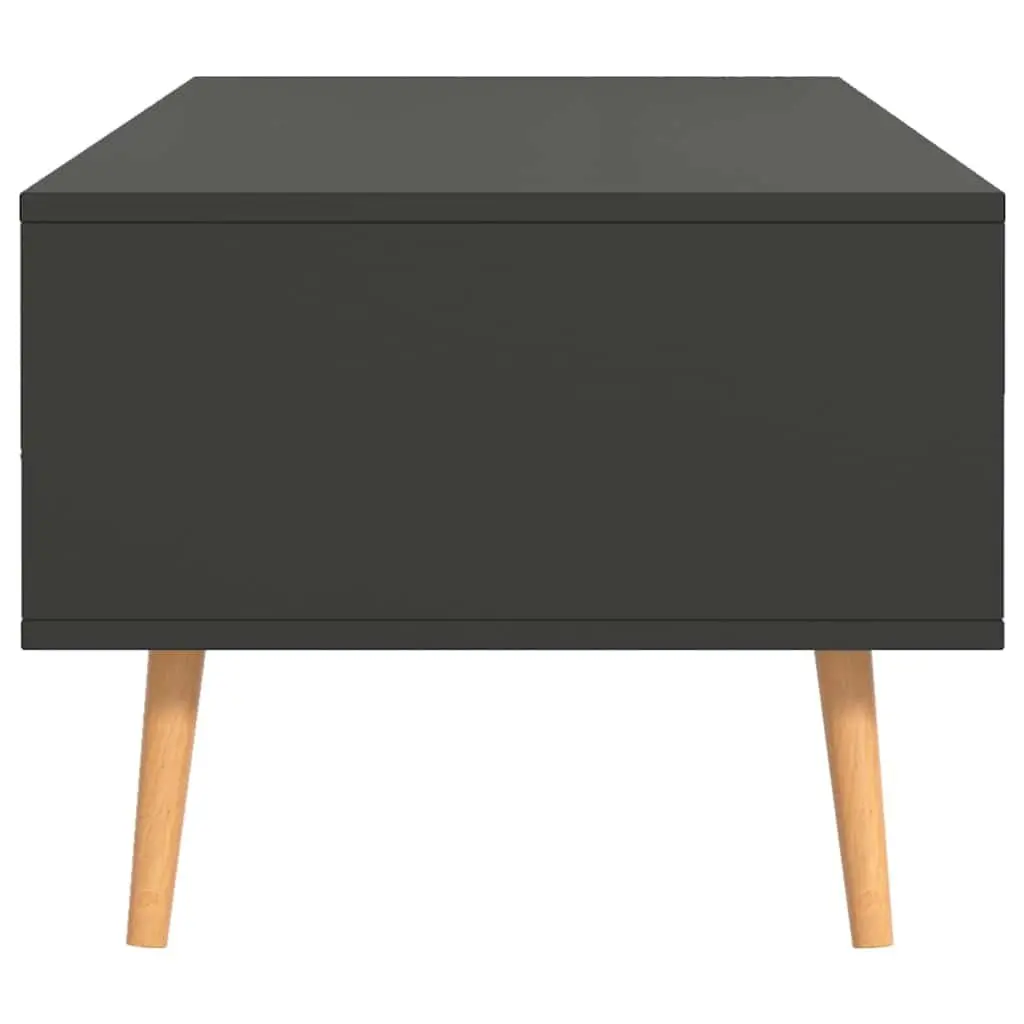 Grey Engineered Wood Coffee Table 100x49.5x43cm