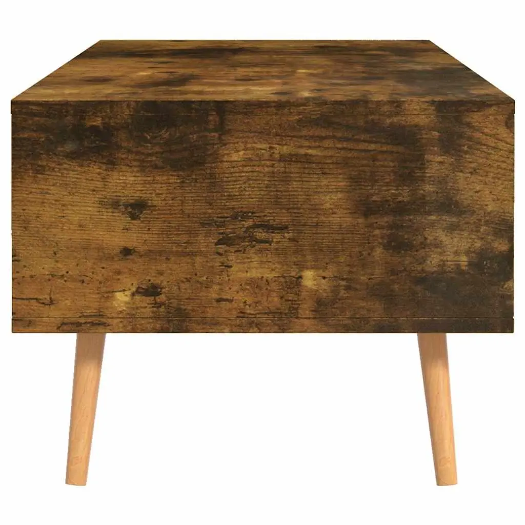 Coffee Table Brown Engineered Wood Living Room Accent Furniture