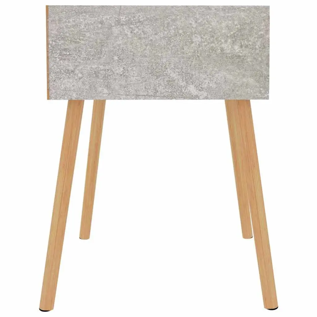 Bedside Cabinets Grey 40x40x56 cm Engineered Wood Nightstand