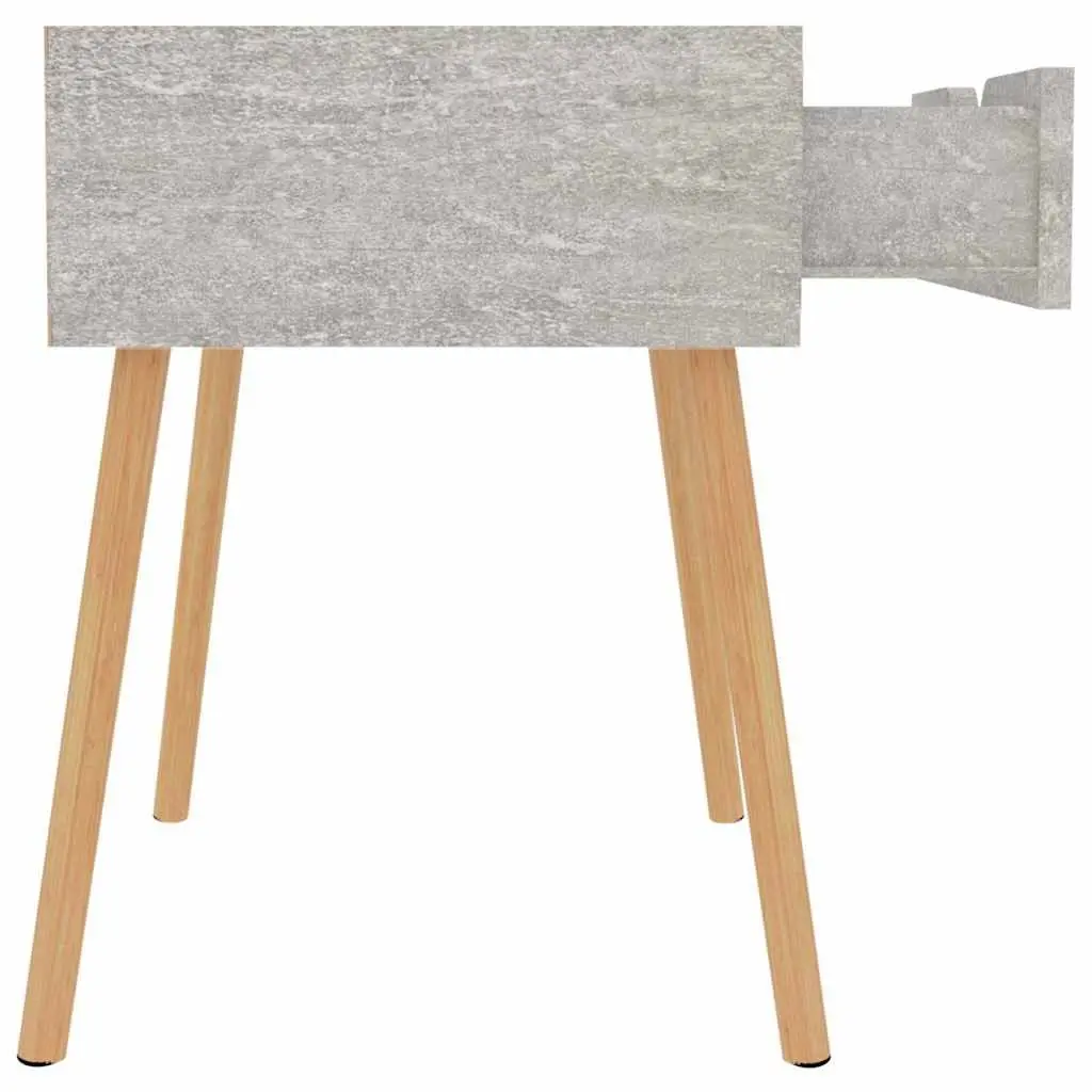 Bedside Cabinets Grey 40x40x56 cm Engineered Wood Nightstand