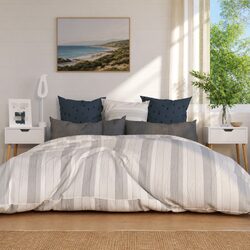 White High Gloss Bedside Cabinets - 2 Pieces