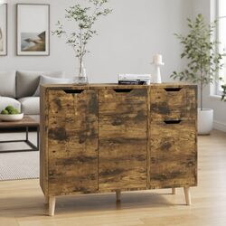 Elegant Engineered Wood Sideboard for Living Rooms