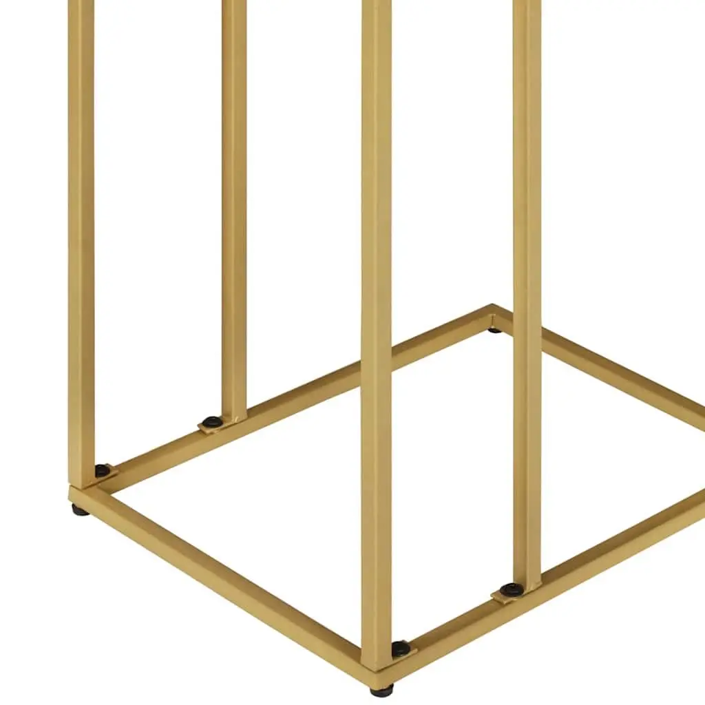 Side Table Brown Natural Finish 35x45x65cm Solid Mango Wood