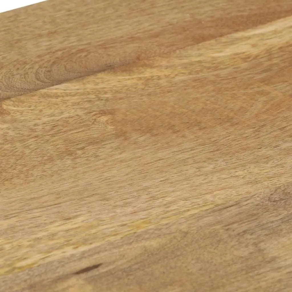 Side Table Brown Natural Finish 35x45x65cm Solid Mango Wood