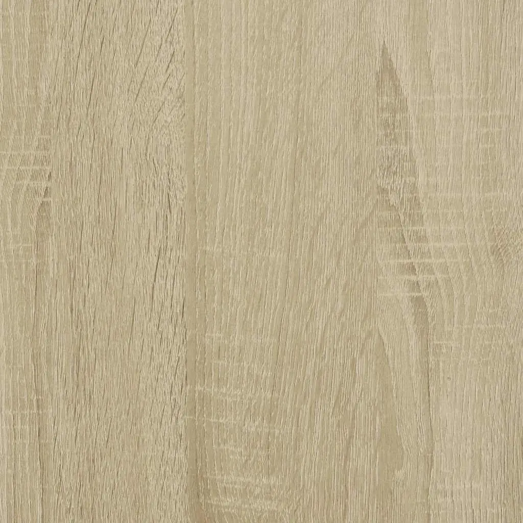 Storage Cabinet Tall Engineered Wood Brown Sonoma Oak Buffet Sideboards