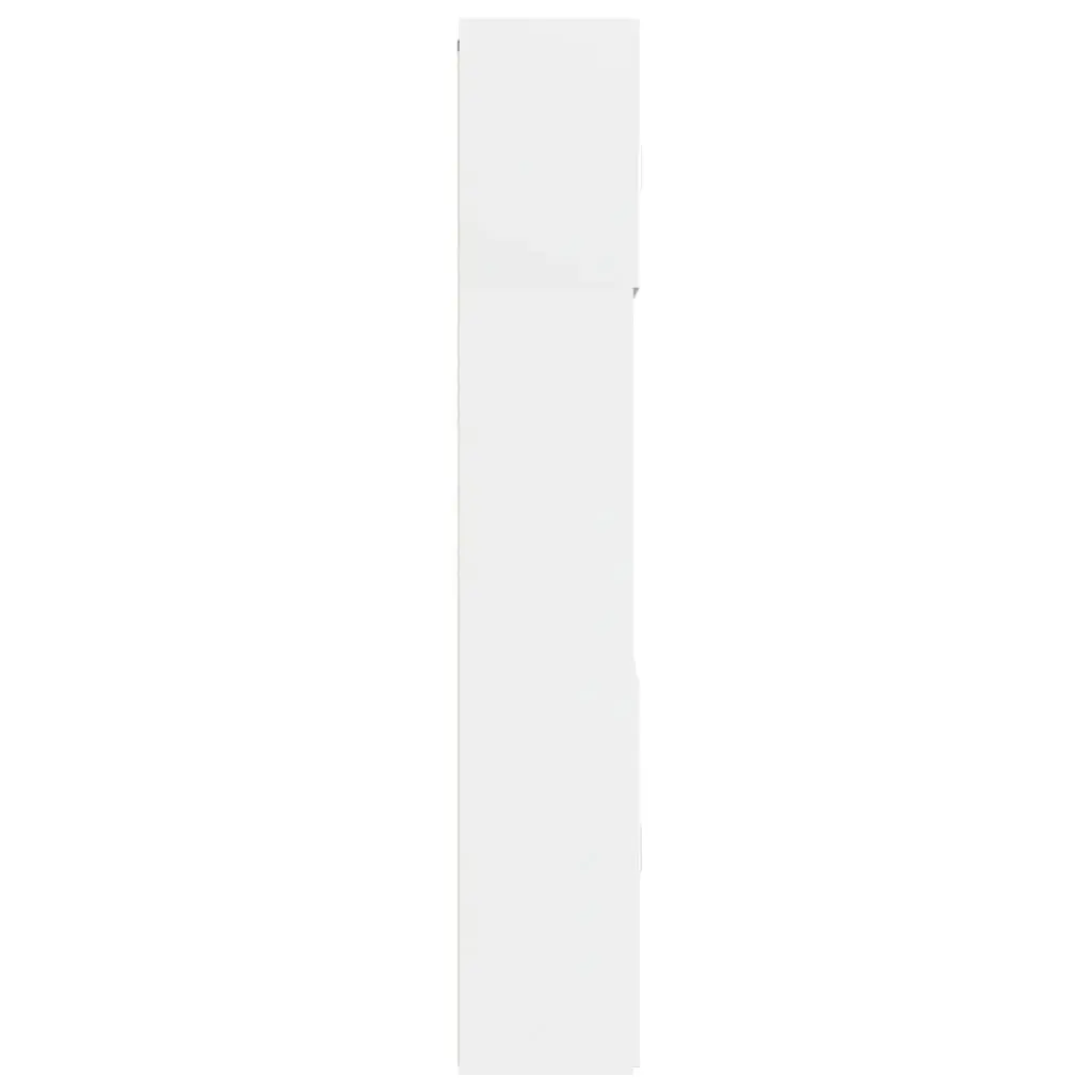 Highboard Storage Cabinet White 80x42.5x249cm Engineered Wood Sideboard
