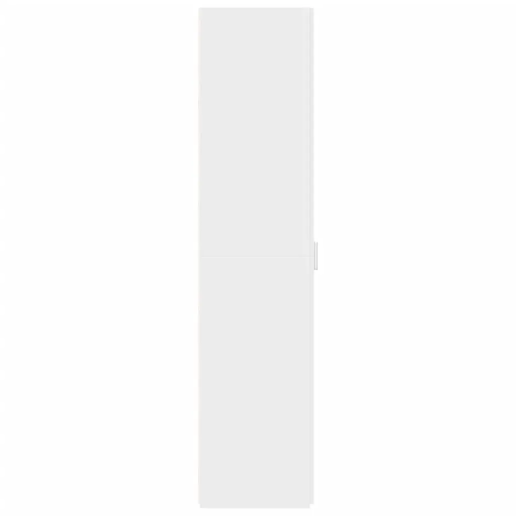 White Highboard Storage Cabinet 30x42.5x185cm
