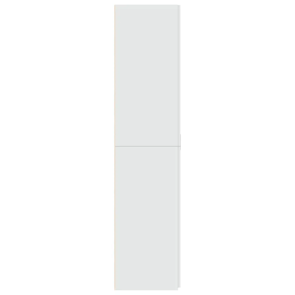 Highboard Storage Cabinet White Engineered Wood 80 x 42.5 x 185 cm