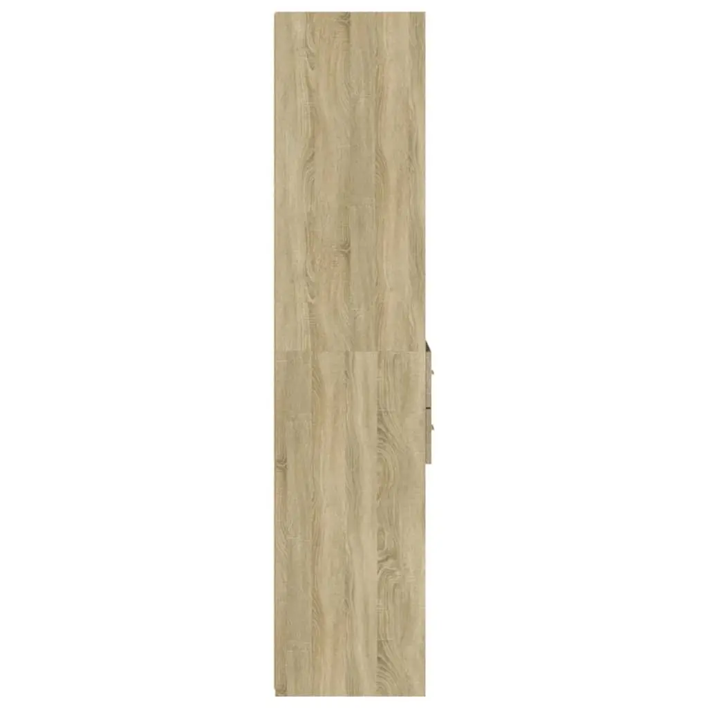 Highboard Sonoma Oak 40x42.5x185cm Engineered Wood Storage Cabinet